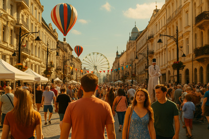 Tętniące Życiem Święto: 602. Urodziny Łodzi Pełne Atrakcji na Piotrkowskiej