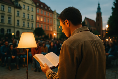 „Europejska Noc Literatury na Ołbinie: „Impuls notowania” odkrywa literaturę w niecodziennych aranżacjach.”