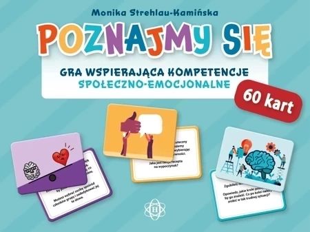 Gra Poznajmy się Wspierająca kompetencje społeczno-emocjonalne (60 kart)