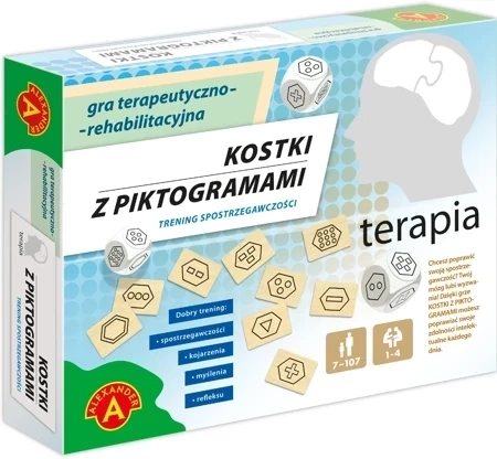 Gra Terapia kostki z piktogramami