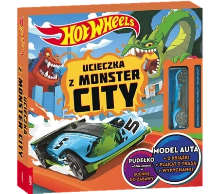 Mattel Hot Wheels Ucieczka z Monster City Z ABM-1601