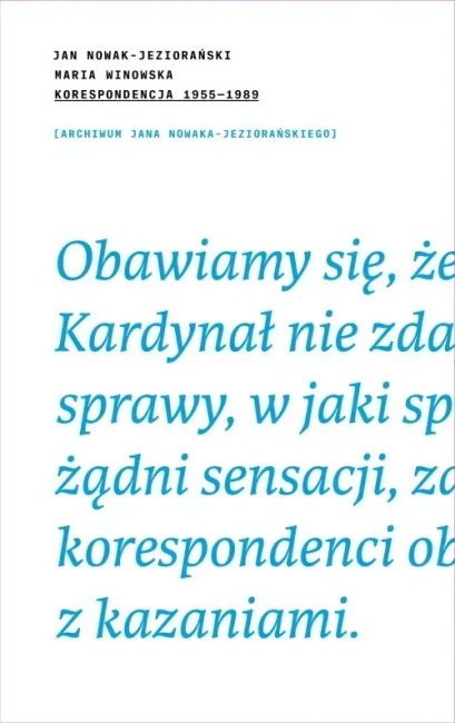 Korespondencja 1955–1989