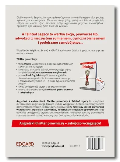 Angielski thriller prawniczy A Tainted Legacy