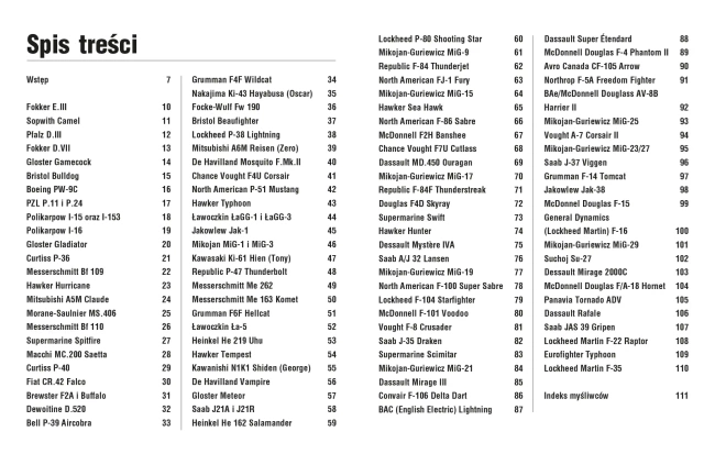 101 słynnych samolotów myśliwskich. Legendarne myśliwce od I wojny światowej do dzisiaj