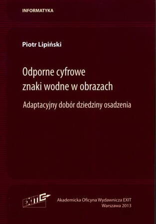 Odporne Cyfrowe Znaki Wodne W Obrazach