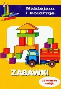 Naklejam i koloruję - Zabawki