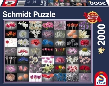 Puzzle 2000 PQ Kwiatowe inspiracje 106316