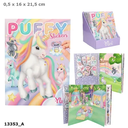 Zestaw z naklejkami Ylvi Puffy 13353A