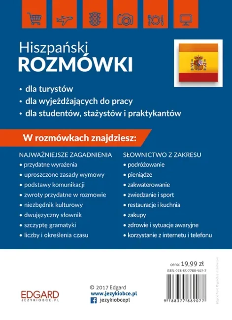 Hiszpański. Rozmówki na każdy wyjazd