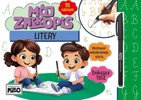 Litery. Mój znikopis