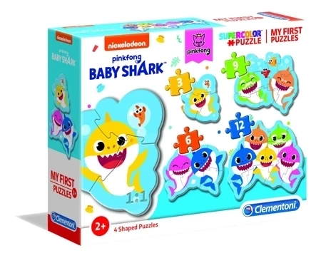 Moje Pierwsze Puzzle Baby Shark