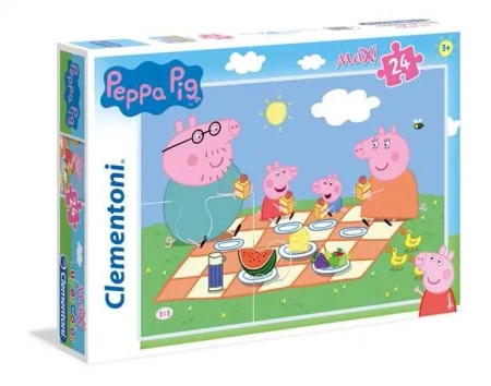 Puzzle 24 Maxi Super Kolor Peppa Pig