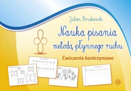 Nauka pisania metodą płynnego ruchu. Ćwiczenia koniczynowe