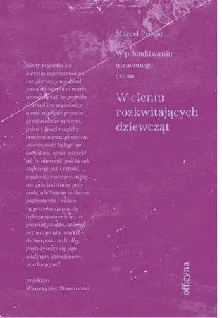 W cieniu rozkwitających dziewcząt