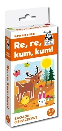 Re, re, kum, kum. Zagadki obrazkowe. Kapitan Nauka wyd. 3