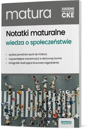 Matura 2026 Wiedza o społeczeństwie Teoria do matury Zakres rozszerzony Vademecum