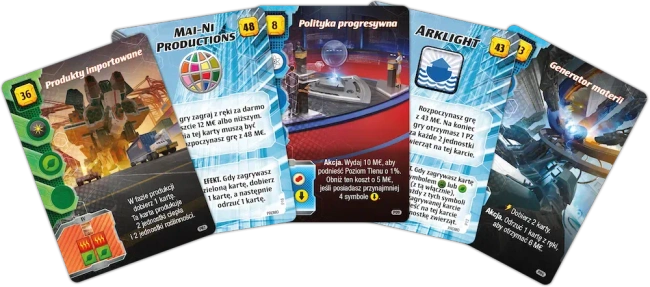 Gra Terraformacja Marsa Ekspedycja Ares dodatek 17 kart