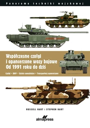 Współczesne czołgi i pojazdy opancerzone od 1991 do dzisiajCzołgi, BWP, działa samobieżne, transportery opancerzone