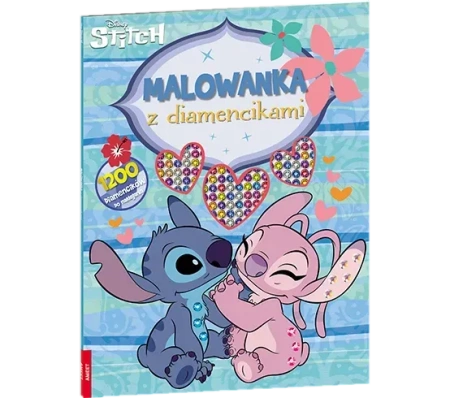 Disney Stitch Malowanka z diamencikami DKO-9101