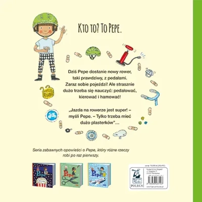 Pepe jeździ na rowerze