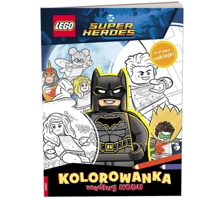 Lego DC Comics Kolorowanka według kodu KKO-6450