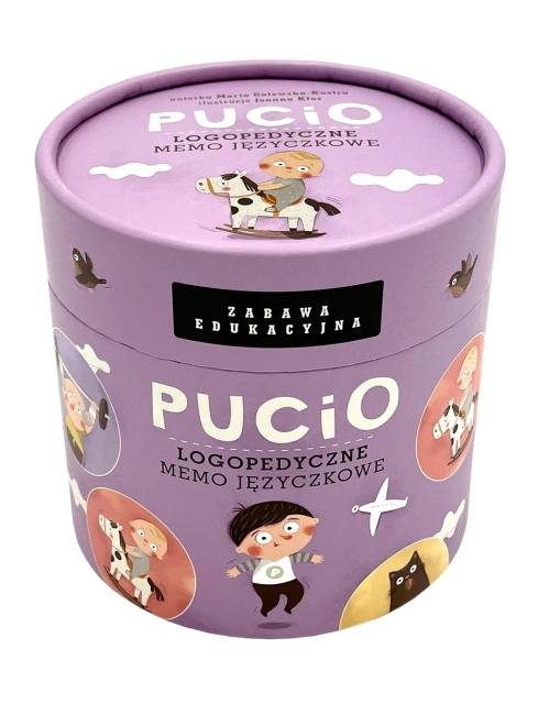 Pucio. Logopedyczne memo języczkowe. Pucio