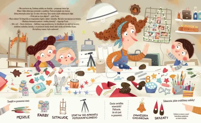 Pucio urządza wigilię, czyli świąteczne słowa i zadania dla przedszkolaków