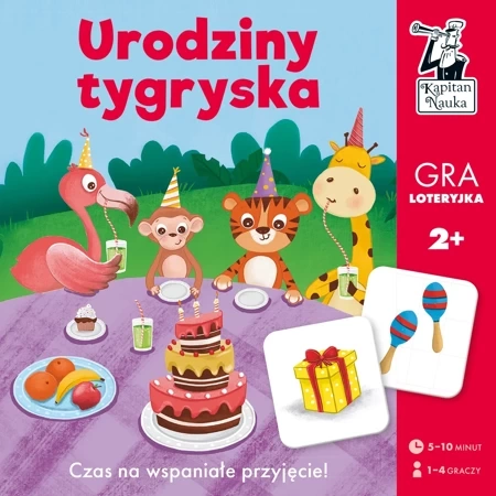 Gra Urodziny tygryska Kapitan Nauka
