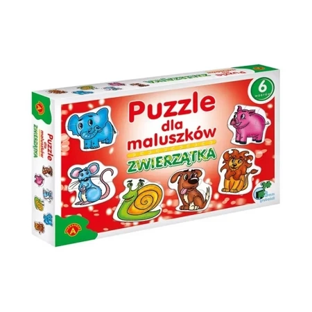 Puzzle dla maluszków zwierzątka