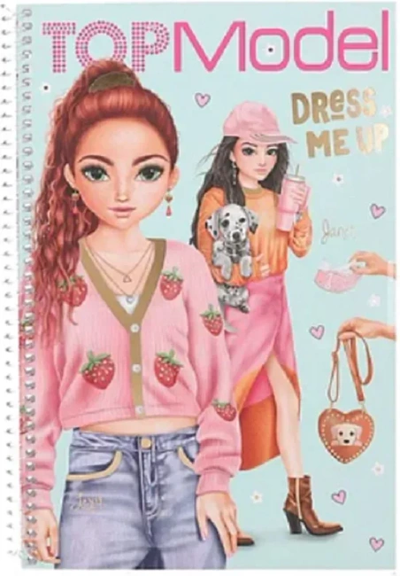 Zestaw Dress Me Up Big Top Model z naklejkami 13486A