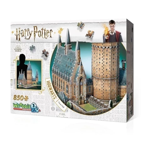 Puzzle 3D 850 Wrebbit Harry Potter Hogwarts Great Hall