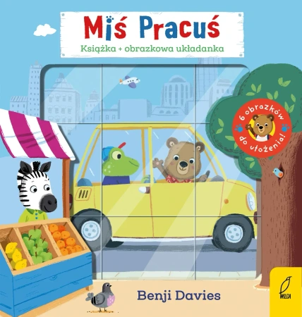 Miś Pracuś. W drogę! + obrazkowa układanka