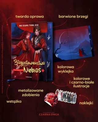 Błogosławieństwo Niebios  (barwione brzegi)