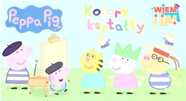 Świnka Peppa. Wiem i ja! Kolory i kształty