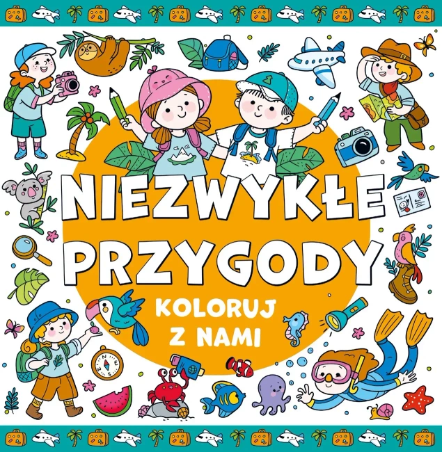 Niezwykłe przygody. Koloruj z nami!