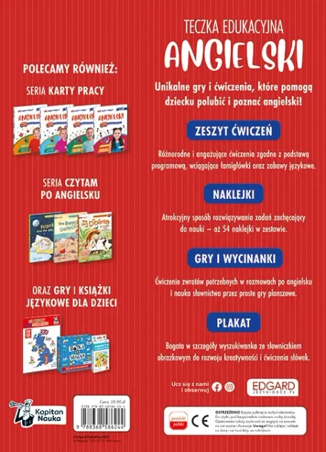 Angielski. Teczka edukacyjna. Dla klas 1-3