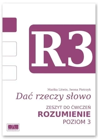 Dać rzeczy słowo. Rozumienie - poziom 3.