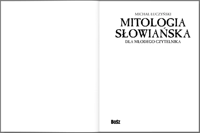 Mitologia słowiańska dla młodego czytelnika