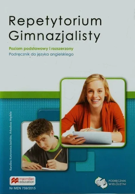 Repetytorium gomnazj.poz.podst.i rozsz.podr.do j.ang.Macmillan