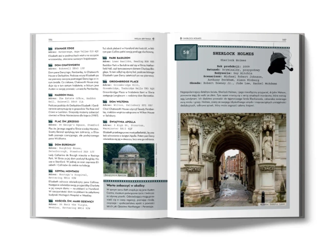 Filmowo-serialowy przewodnik po Europie. 100 wycieczek śladami ulubionych bohaterów