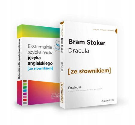 Pakiet Dracula i Ekstremalnie szybka nauka języka angielskiego