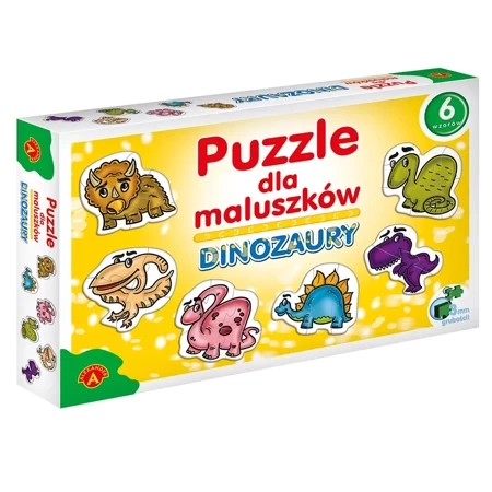 Puzzle dla maluszków dinozaury