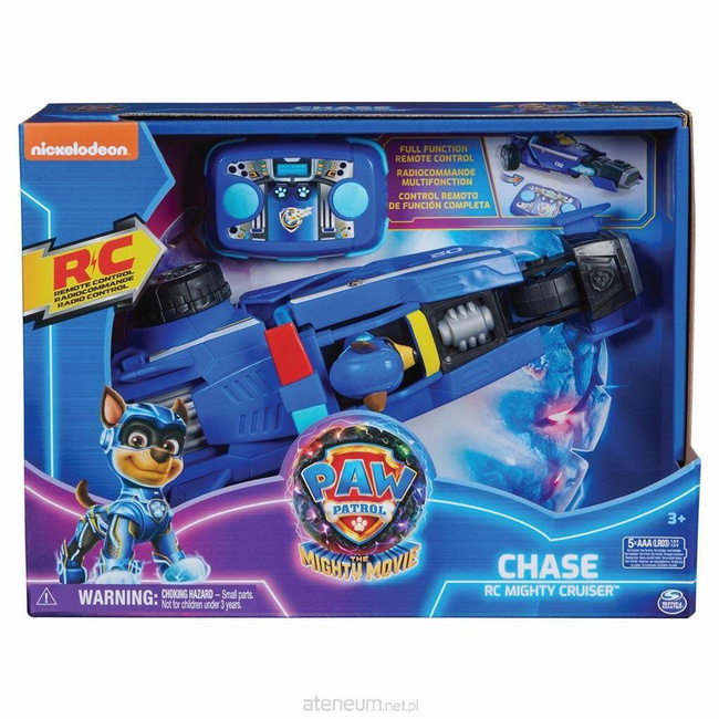 Psi Patrol Film 2 Chase I Pojazd Zdalnie Sterowany
