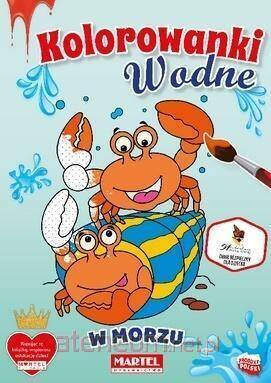 W morzu. Kolorowanki wodne