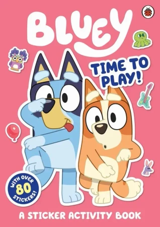 Bluey Time to Play Sticker Activity wer. angielska
