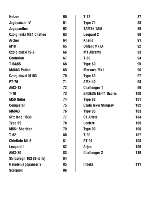 101 słynnych czołgów. Legendarne czołgi od I wojny światowej do dzisiaj