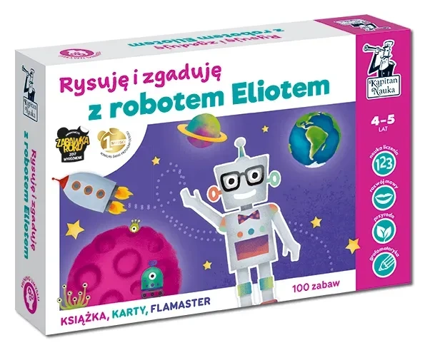 Kapitan Nauka.rysuję I Zgaduję Z Robotem Eliotem