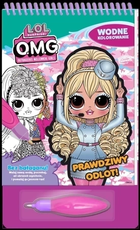 Prawdziwy odlot. L.O.L. Surprise! Wodne kolorowanie