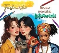 Fashionista Miejskie modelki do kolorowania