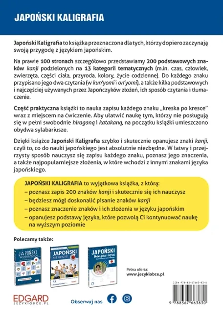 Japoński. Kaligrafia wyd. 3